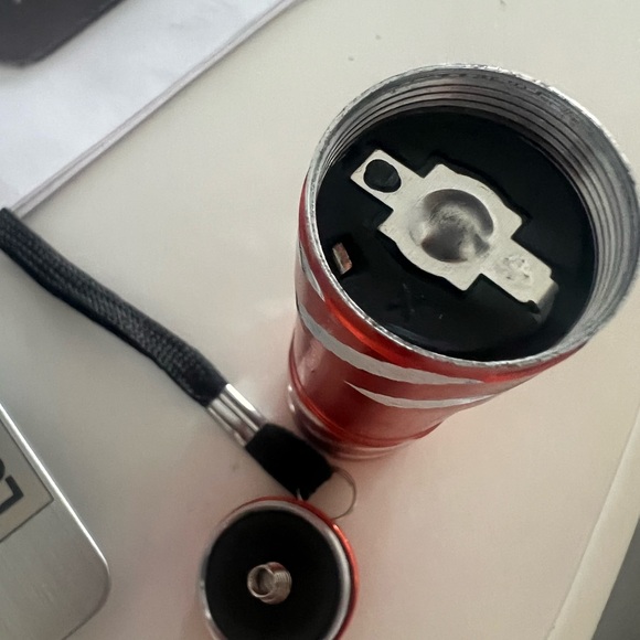 kubota flashlight torch flashlites orange w/batteries  9 LED pocket sized - Picture 8 of 10